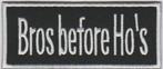 Bros before Ho's opstrijk patch embleem, Ophalen of Verzenden, Nieuw