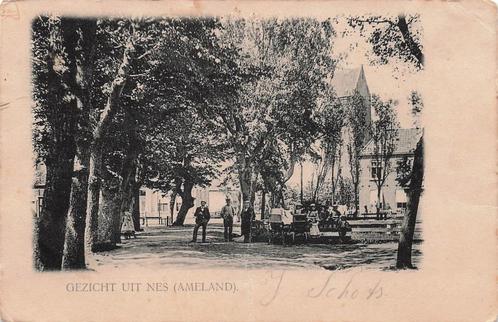HE029 Nes Ameland begin 1900, Verzamelen, Ansichtkaarten | Nederland, Ongelopen, Friesland, Voor 1920, Verzenden