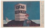 Reclame.  Cacao Blooker.  Amsterdam.  Parijs., Verzenden, Voor 1920, Ongelopen, Overige thema's
