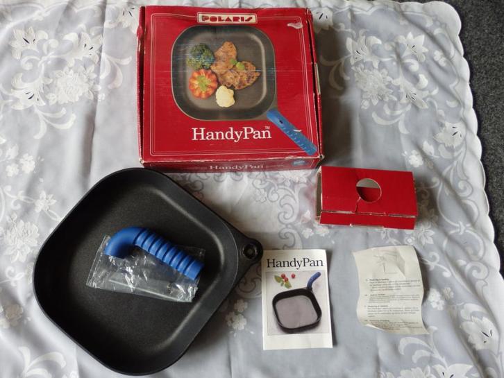 Hackman Giet aluminium Handy Pan Handypan braadpan Polaris, Huis en Inrichting, Keuken | Potten en Pannen, Nieuw, Koekenpan of Braadpan