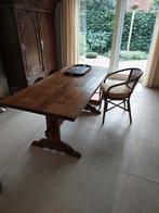 Grote antieke tafel, Huis en Inrichting, Tafels | Eettafels, 200 cm of meer, Gebruikt, Rechthoekig, Ophalen of Verzenden