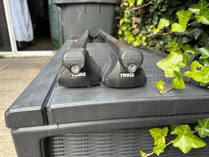Thule Dakdragers universeel Open Rail incl Slot & Sleutels, Auto diversen, Dakdragers, Ophalen