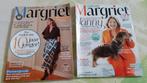 Margriet tijdschrift (2 stuks), Ophalen of Verzenden, Gelezen, Damesbladen