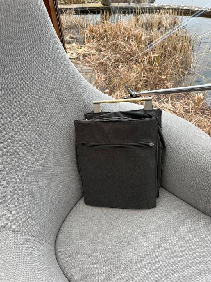 Office bag Samsonite, Sieraden, Tassen en Uiterlijk, Tassen | Schoudertassen, Zo goed als nieuw, Zwart, Leer, Ophalen of Verzenden