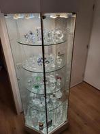 Glazen juwelierskast excl. inhoud, Ophalen, Gebruikt, 50 tot 100 cm, Glas