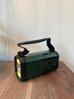 NOODRADIO - Solarpower, handcrank, zaklamp, Audio, Tv en Foto, Radio's, Ophalen of Verzenden, Nieuw, Radio