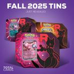 Pokemon fall tins team rocket nog aantal beschikbaar, Ophalen of Verzenden, Nieuw, Overige typen