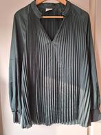 Dante 6 Groene Blouse met Plooiwerk - Maat M, Kleding | Dames, Ophalen of Verzenden, Zo goed als nieuw, Groen, Maat 38/40 (M)