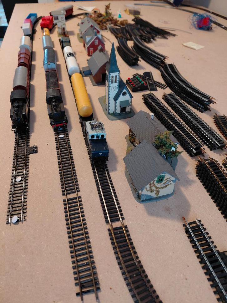 Treinen H0, Hobby en Vrije tijd, Modeltreinen | H0, Gebruikt, Treinset, Gelijkstroom, Jouef, Analoog, Ophalen