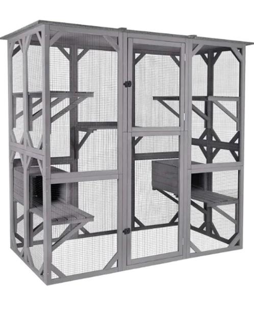 Maxxpet Houten kattenren, Dieren en Toebehoren, Katten-accessoires, Nieuw, Ophalen