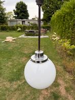 Melkglas, jaren dertig bollamp, Ophalen of Verzenden, Zo goed als nieuw, Minder dan 50 cm