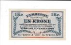 Faer Oer 1 krona 1940, Verzenden