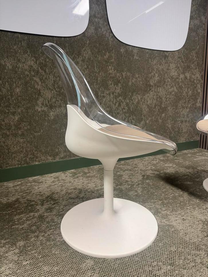 IKEA Baltsar Stoel - 5 stuks - Zo goed als nieuw! P. Stuk tk, Huis en Inrichting, Stoelen, Zo goed als nieuw, Eén, Kunststof, Wit