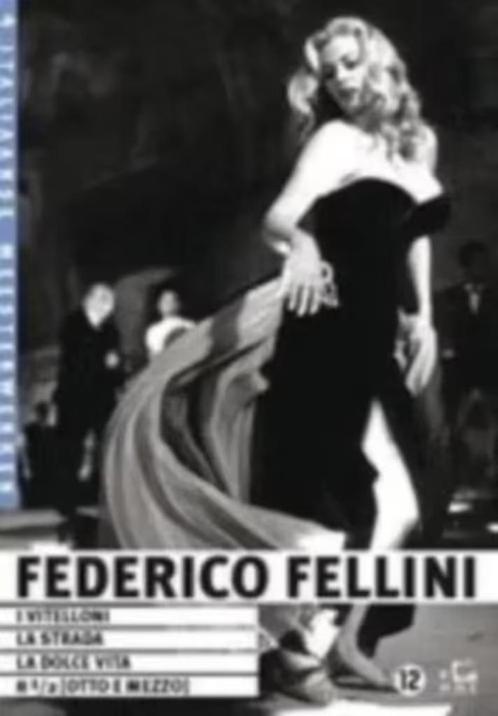 Federico Fellini - box met 4 meesterwerken (DVD), Cd's en Dvd's, Dvd's | Klassiekers, Zo goed als nieuw, 1980 tot heden, Alle leeftijden
