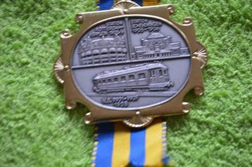 medaille150 jaar Ned.Spoorwegen station Rotterdam-Schevening beschikbaar voor biedingen