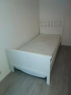 Hemnes bed Ikea, Huis en Inrichting, Slaapkamer | Bedden, 90 cm, Eenpersoons, Wit, Zo goed als nieuw