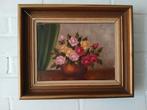 Mooi  oud bloemen  schilderij, Antiek en Kunst, Kunst | Schilderijen | Klassiek, Ophalen of Verzenden