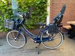 Elektrische Cortina moederfiets incl 2 kinderzitjes, Fietsen en Brommers, Fietsen | Dames | Moederfietsen, Overige merken, 2 zitjes
