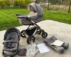 Stokke Trailz kinderwagen + autostoeltje + accessoires, Kinderen en Baby's, Kinderwagens en Combinaties, Gebruikt, Verstelbare duwstang