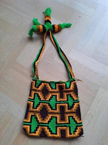 Folkloristische tas uit Papoea-Nieuw-Guinea NIEUW^ beschikbaar voor biedingen