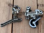 Shimano 600 1e generatie voor- en achterderailleur, Fietsen en Brommers, Fietsonderdelen, Racefiets, Peizerweg 97, Arelier Mister Vélo Groningen