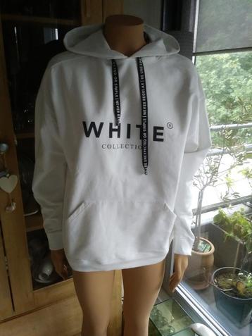 10 DAYS, HOODIE WHITE COLLECTION, MAAT 1. beschikbaar voor biedingen