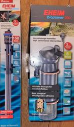 Eheim nieuwe verwarming en extern filter biopower 200 L !, Dieren en Toebehoren, Vissen | Aquaria en Toebehoren, Ophalen of Verzenden