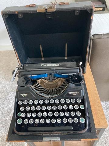 Typemachine vintage, Continental type 340 beschikbaar voor biedingen