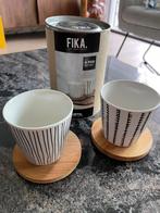 kopjes Gusto/Fika, Huis en Inrichting, Keuken | Servies, Ophalen of Verzenden, Nieuw, Overige stijlen, Kop(pen) en/of Schotel(s)