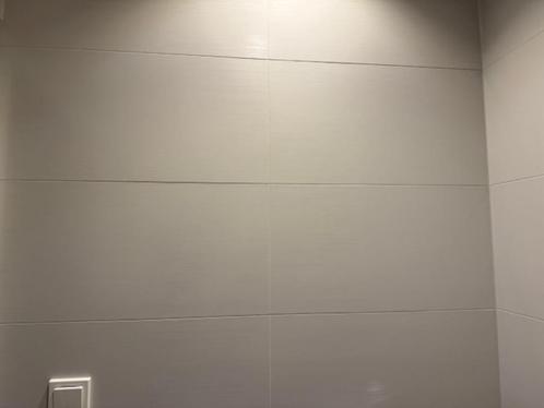 NIEUW in DOOS 6,5M2 lichtgrijze Wand Tegels aangeboden, Doe-het-zelf en Verbouw, Tegels, Nieuw, Wandtegels, Keramiek, 40 tot 60 cm