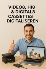 Digitaliseren van Video8, Hi8 & Digital8 cassettes Amsterdam, Ophalen, Overige soorten, (Video)band