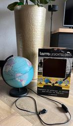 Wereldbol met licht en originele doos, Huis en Inrichting, Woonaccessoires | Wereldbollen, Ophalen, Zo goed als nieuw