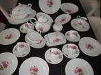 Vintage servies KAISER Marie Antoinette Moss rose 28 dlg, Gebruikt, Ophalen of Verzenden, Overige stijlen, Porselein