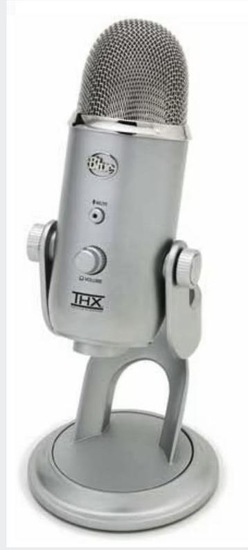 Blue Microphones Yeti USB condensermicrofoon Zilver beschikbaar voor biedingen