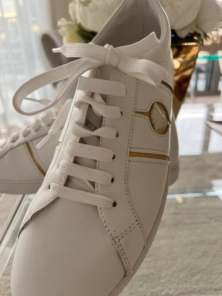 Versace sneakers, Kleding | Heren, Schoenen, Zo goed als nieuw, Wit, Ophalen of Verzenden