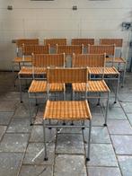 Set van 10 Martin Visser SE05 rotan stoelen voor Spectrum, Huis en Inrichting, Stoelen, Gebruikt, Overige kleuren, Ophalen of Verzenden