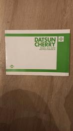 DATSUN CHERRY  INSTRUCTIEBOEKJE  2 stuks, Ophalen of Verzenden