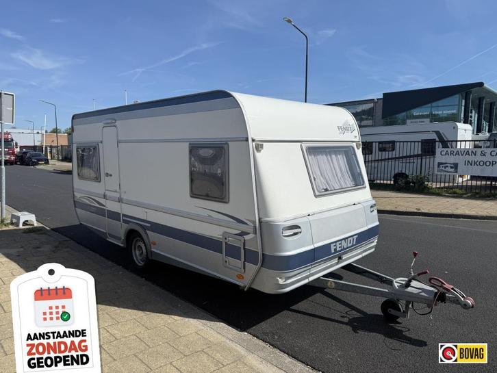 Fendt Saphir 470 FTB, Fietsendrager, Fransbed, Zondag open!, Caravans en Kamperen, Caravans, Bedrijf, tot en met 4, 1000 - 1250 kg