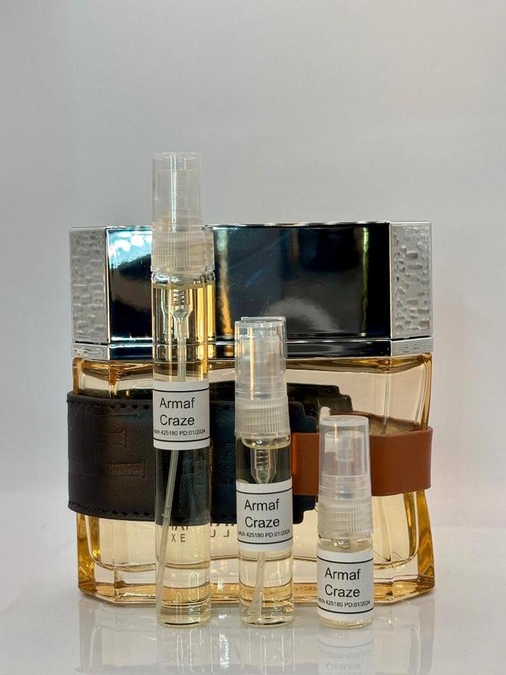 Armaf – Craze parfum decant 2ml-5ml-10ml, Sieraden, Tassen en Uiterlijk, Uiterlijk | Parfum, Nieuw, Verzenden