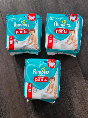 Pampers pants maat 4 beschikbaar voor biedingen
