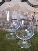 Cognacglazen cognac glas kristal 2x groot 2x medium Miekje's, ., Overige typen, Nieuw, Ophalen of Verzenden