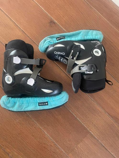 Oxelo kinderschaatsen 30-32+beschermhoezen –zeer goede staat, Sport en Fitness, Snowboarden, Zo goed als nieuw, Ophalen of Verzenden