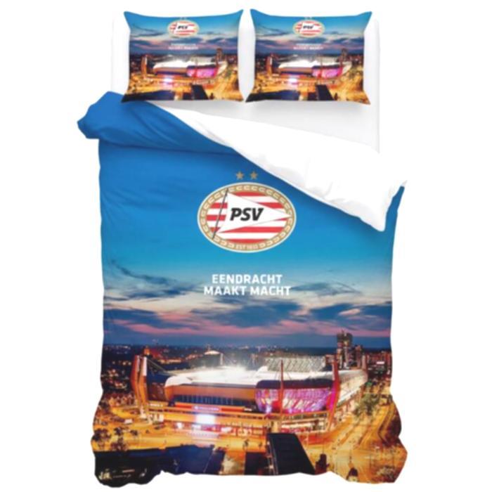 PSV dekbedovertrek nieuw 200x200, Huis en Inrichting, Slaapkamer | Beddengoed, Nieuw, Dekbedovertrek, Tweepersoons, Ophalen of Verzenden