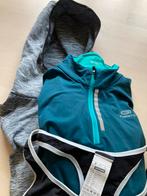 Decathlon 2 hardloopshirts plus 1 bh, Overige typen, Ophalen of Verzenden, Zo goed als nieuw, Maat 36 (S)