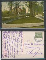 Haarlem 1916 De Sierkan Haarlemmerhout Ansichtkaart m-125, Ophalen of Verzenden, Voor 1920, Gelopen, Noord-Holland