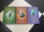 Set van 3 boeken George R.R. Martin Lied van ijs en vuur, Boeken, Ophalen of Verzenden, Zo goed als nieuw, George R.R. Martin