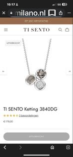 Ti Sento Ketting met Edelstenen, Sieraden, Tassen en Uiterlijk, Ophalen of Verzenden, Zo goed als nieuw, Zilver, Met edelsteen