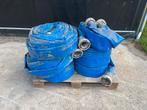 Waterslang hi-flat plat oprolbaar 4” met storz koppelingen, Tuin en Terras, Ophalen of Verzenden, Zo goed als nieuw, Overige typen