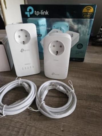 Zgan TP Link TL-WPA8630 wifi 1300 mbps 2 stopcontact adapter beschikbaar voor biedingen