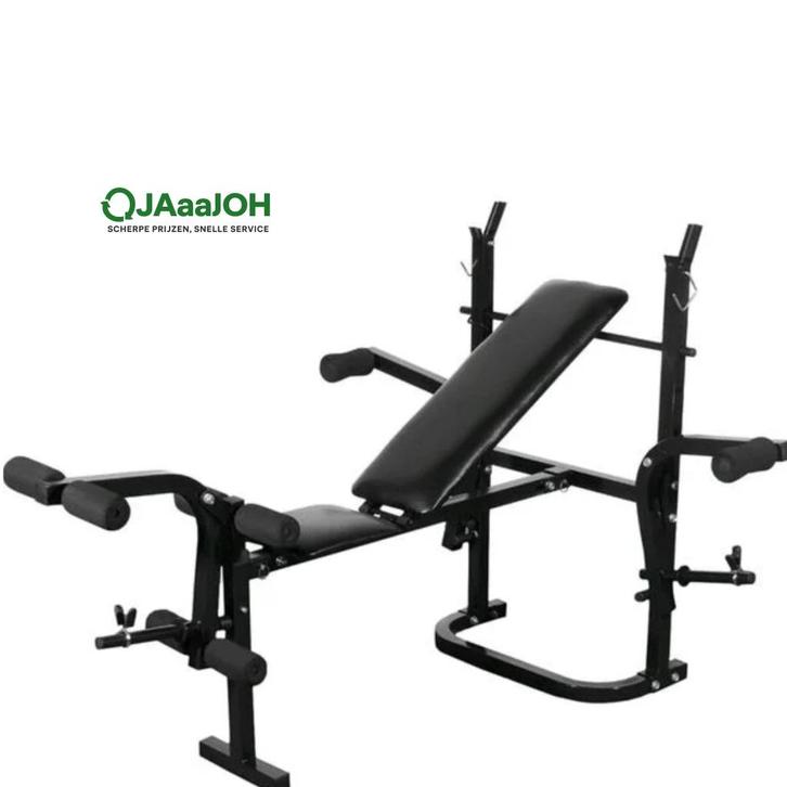 NIEUWE Halterbank Opklapbaar Op=Op!, Sport en Fitness, Fitnessmaterialen, Nieuw, Fitnessbank, Armen, Benen, Rug, Ophalen of Verzenden